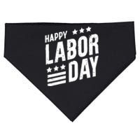 Awesome Happy Labor Day USA-Made Doggie Bandana