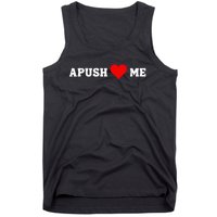 Apush Heart Me Students Teachers Tank Top