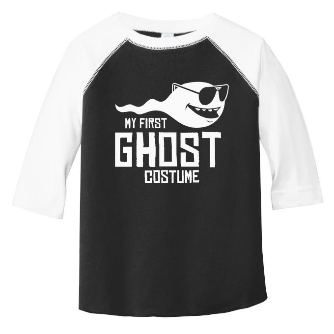 Adult Humor My First Ghost Costume Funny Halloween Gift Toddler Fine Jersey T-Shirt