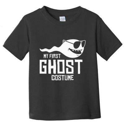Adult Humor My First Ghost Costume Funny Halloween Gift Toddler T-Shirt