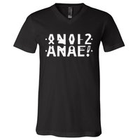 Anal Hidden Message The Original 2024 V-Neck T-Shirt