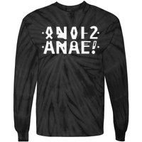 Anal Hidden Message The Original 2024 Tie-Dye Long Sleeve Shirt