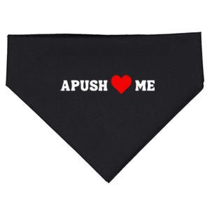 Apush Heart Me Funny Ap Exam For Students Teachers 2024 Cool USA-Made Doggie Bandana