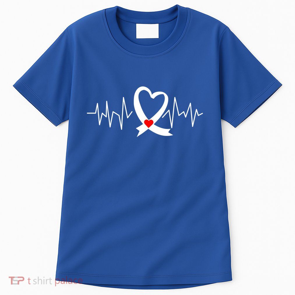 American Heart Month Heart Health Awareness Heart Disease Gift Tall T-Shirt