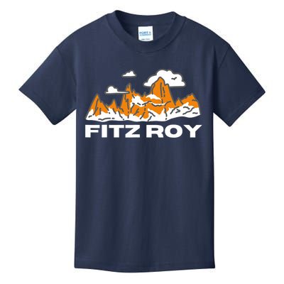 Argentina Hike Mount Fitz Roy Kids T-Shirt