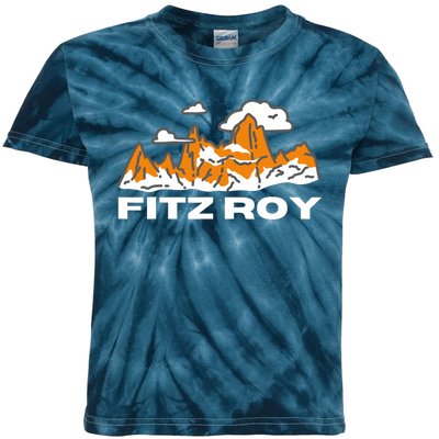 Argentina Hike Mount Fitz Roy Kids Tie-Dye T-Shirt