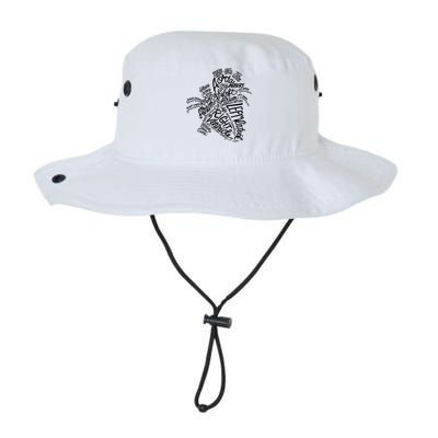 Anatomical Heart Medical White Word Art Adult Gift Legacy Cool Fit Booney Bucket Hat