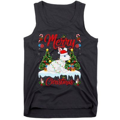 Arctic Hare Merry Christmas Tree Lights Arctic Hare Xmas Tank Top