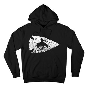 Arrowhead Hunting Native American Relic Hunter Arrowhead Hoodie