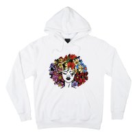 Afro Hair Natural Black History Juneteenth Pride Hoodie