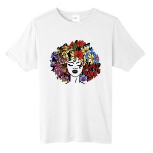 Afro Hair Natural Black History Juneteenth Pride Tall Fusion ChromaSoft Performance T-Shirt