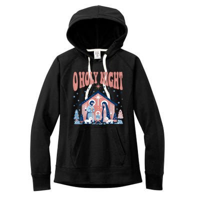 A Holy Night Women's Fleece Hoodie