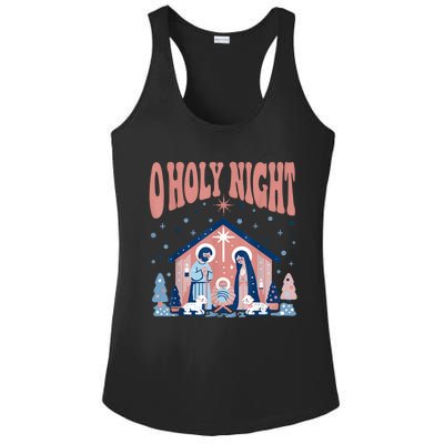 A Holy Night Ladies PosiCharge Competitor Racerback Tank