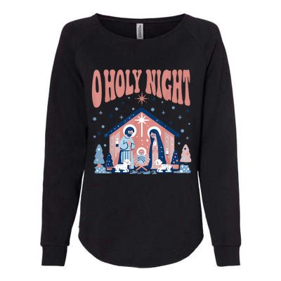 A Holy Night Womens California Wash Sweatshirt