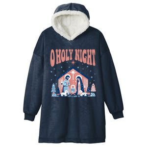 A Holy Night Hooded Wearable Blanket