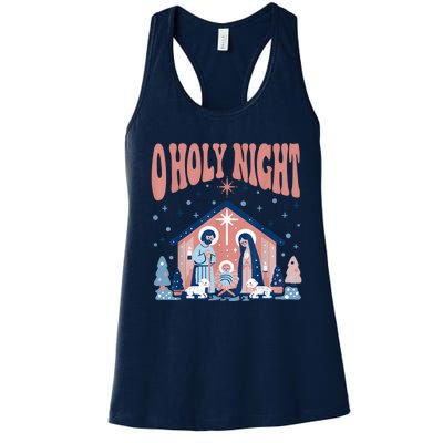 A Holy Night Women's Racerback Tank