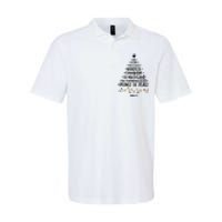 And His Name Shall Be Called Wonderful Counselor Christmas Tree Softstyle Adult Sport Polo