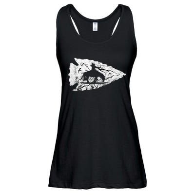 Arrowhead Hunting Native American Relic Hunter Arrowhead Ladies Essential Flowy Tank