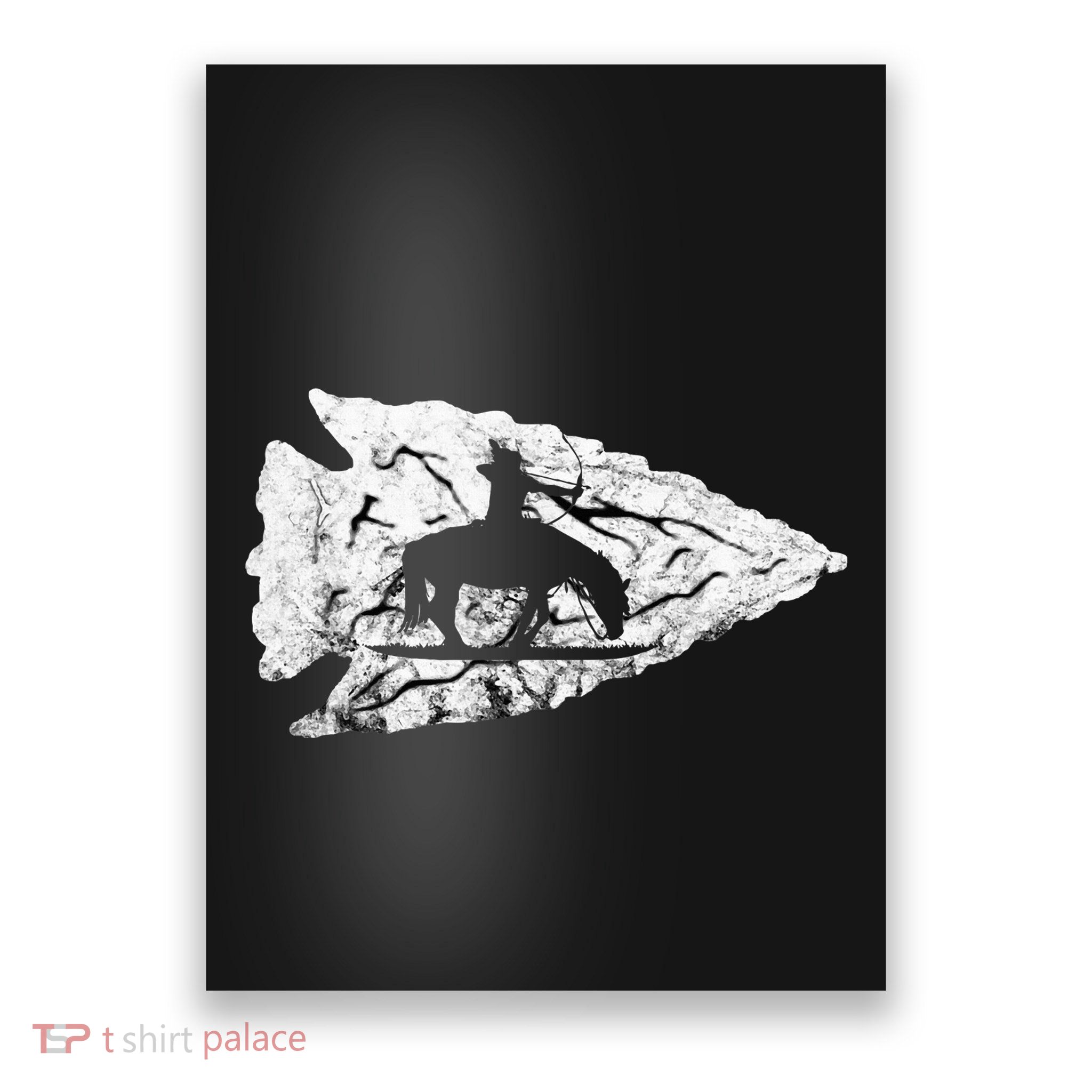 Arrowhead Hunting Native American Relic Hunter Arrowhead Poster