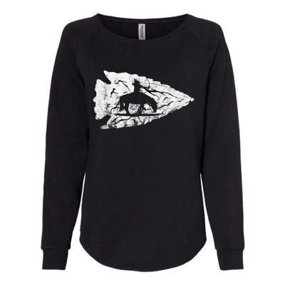 Arrowhead Hunting Native American Relic Hunter Arrowhead Womens California Wash Sweatshirt