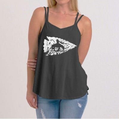 Arrowhead Hunting Native American Relic Hunter Arrowhead Women's Strappy Tank