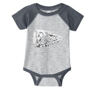 Arrowhead Hunting Native American Relic Hunter Arrowhead Infant Baby Jersey Bodysuit