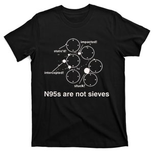 Amanda Hu N95s Are Not Sieves T-Shirt