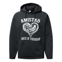 Amistad House Of Friendship Rca Friendly School Spirit Performance Fleece Hoodie