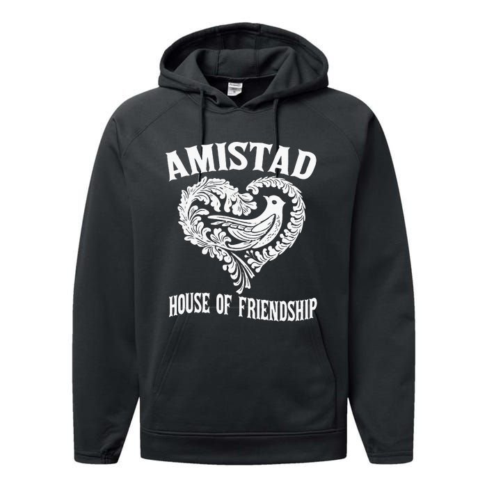 Amistad House Of Friendship Rca Friendly School Spirit Performance Fleece Hoodie