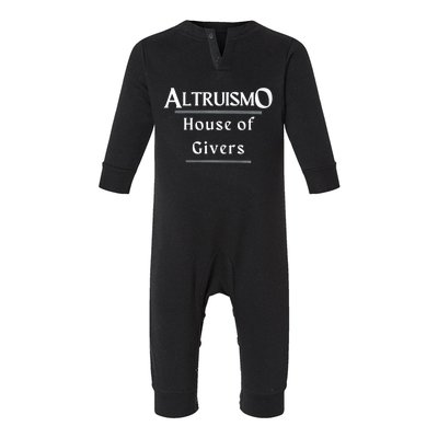 Altruismo House Of Givers Rca Givers School Spirit Infant Fleece One Piece