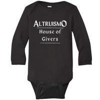 Altruismo House Of Givers Rca Givers School Spirit Baby Long Sleeve Bodysuit