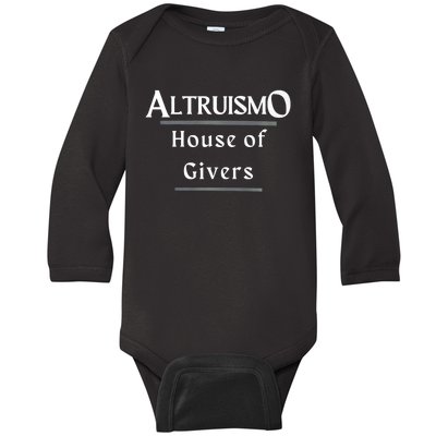 Altruismo House Of Givers Rca Givers School Spirit Baby Long Sleeve Bodysuit