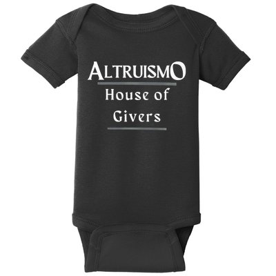 Altruismo House Of Givers Rca Givers School Spirit Baby Bodysuit