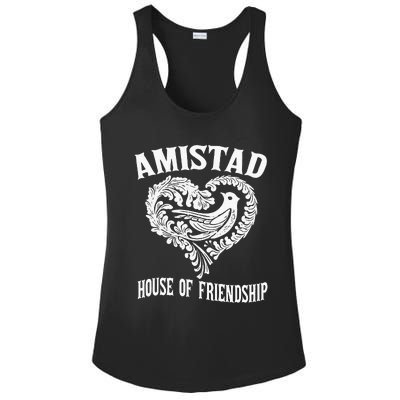 Amistad House Of Friendship Rca Friendly School Spirit Ladies PosiCharge Competitor Racerback Tank