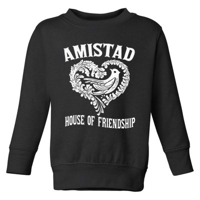 Amistad House Of Friendship Rca Friendly School Spirit Toddler Sweatshirt