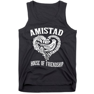 Amistad House Of Friendship Rca Friendly School Spirit Tank Top