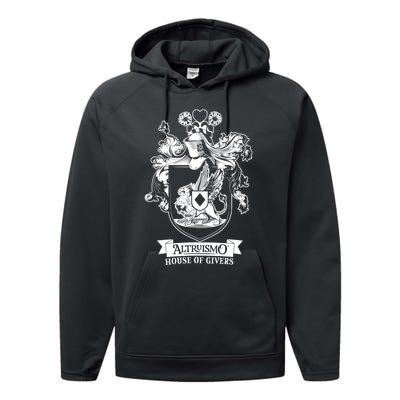 Altruismo House Of Givers Rca Givers School Spirit Performance Fleece Hoodie