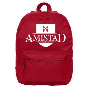 Amistad House Of Friendship House Retro Friendship 16 in Basic Backpack