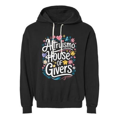 Altruismo House Of Givers School Spirit Garment-Dyed Fleece Hoodie