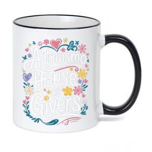 Altruismo House Of Givers School Spirit 11oz Black Color Changing Mug