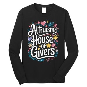 Altruismo House Of Givers School Spirit Long Sleeve Shirt