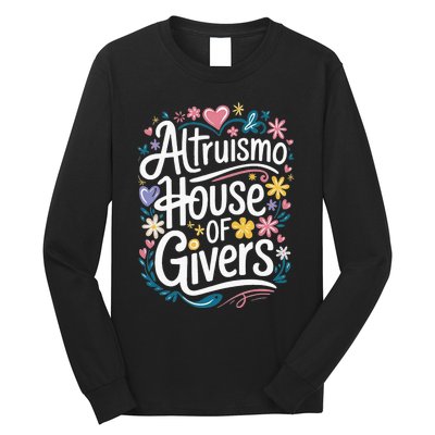 Altruismo House Of Givers School Spirit Long Sleeve Shirt