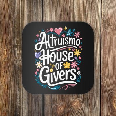 Altruismo House Of Givers School Spirit Coaster