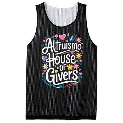 Altruismo House Of Givers School Spirit Mesh Reversible Basketball Jersey Tank