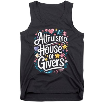 Altruismo House Of Givers School Spirit Tank Top