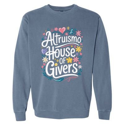 Altruismo House Of Givers School Spirit Garment-Dyed Sweatshirt