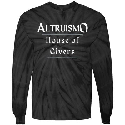 Altruismo House Of Givers Rca Givers School Spirit Black Altruismo House Of Gi Tie-Dye Long Sleeve Shirt