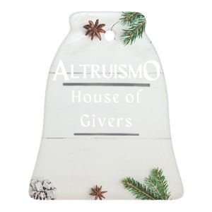 Altruismo House Of Givers Rca Givers School Spirit Ceramic Bell Ornament