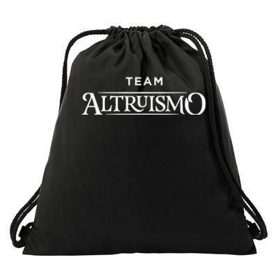 Altruismo House Of Givers School Spirit Givers Black= Drawstring Bag