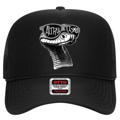 Altruismo House Of Givers Rca Givers School Spirit Vintage High Crown Mesh Back Trucker Hat